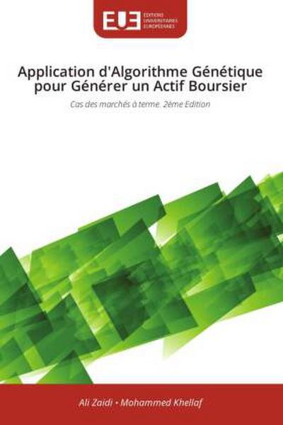 Application d’Algorithme Génétique pour Générer un Actif Boursier