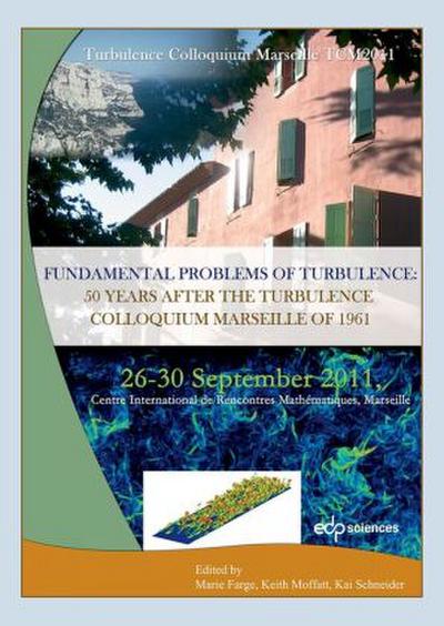 Turbulence Colloquium Marseille Tcm 2011
