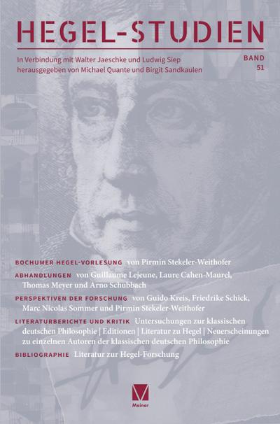Hegel-Studien 51
