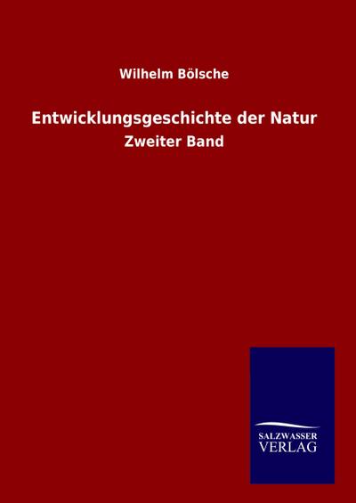 Entwicklungsgeschichte der Natur