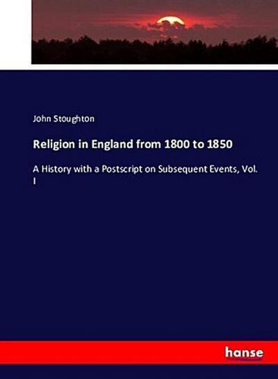 Religion in England from 1800 to 1850