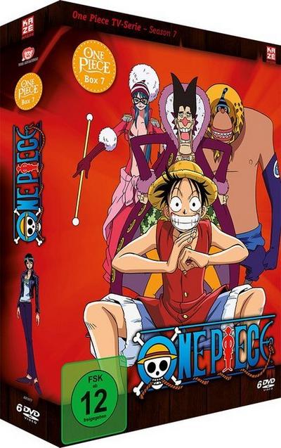 One Piece BOX #7 (DVD)  TV-Serie  6DVDs Min: 825/DD/VB          196-228