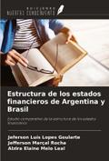 Estructura de los estados financieros de Argentina y Brasil