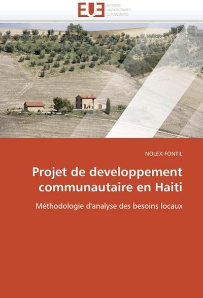 Projet de Developpement Communautaire En Haiti