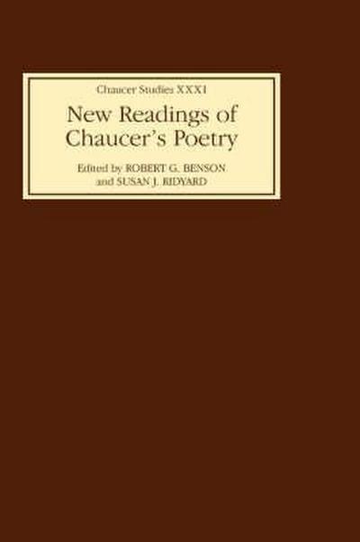New Readings of Chaucer’s Poetry