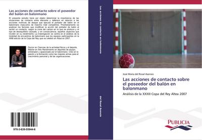 Las acciones de contacto sobre el poseedor del balón en balonmano