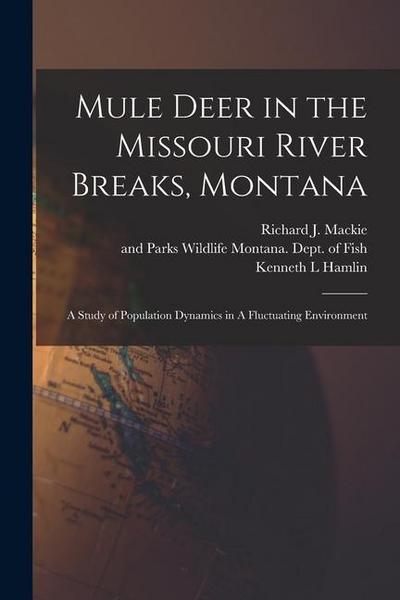Mule Deer in the Missouri River Breaks, Montana