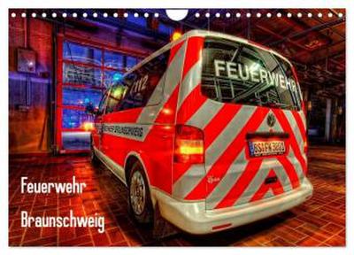 Feuerwehr Braunschweig (Wandkalender 2026 DIN A4 quer), CALVENDO Monatskalender