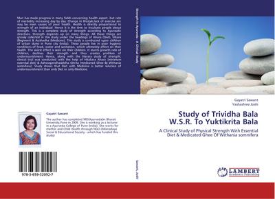 Study of Trividha Bala W.S.R. To Yuktikrita Bala