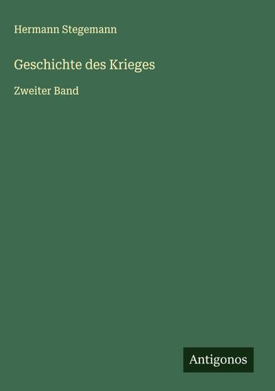 Geschichte des Krieges