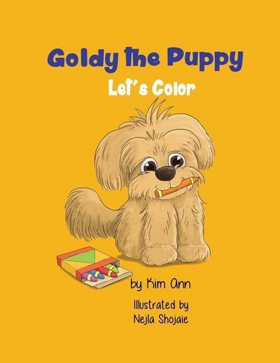 Goldy the Puppy Let’s Color: Coloring Book