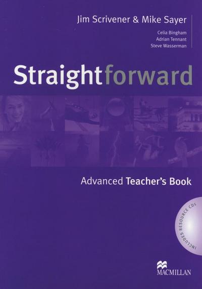 Straightforward, Advanced Teacher’s Book, w. 2 Audio-CDs