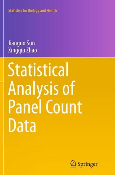 Statistical Analysis of Panel Count Data