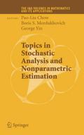Topics in Stochastic Analysis and Nonparametric Estimation