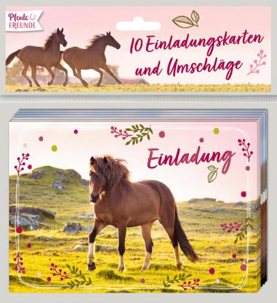 Einladungskarten - Pferdefreunde - Einladung