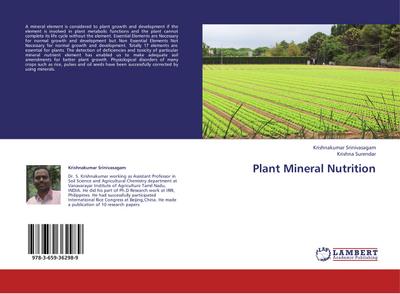 Plant Mineral Nutrition