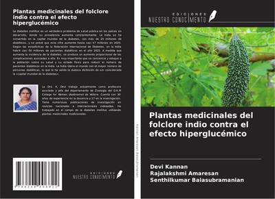 Plantas medicinales del folclore indio contra el efecto hiperglucémico