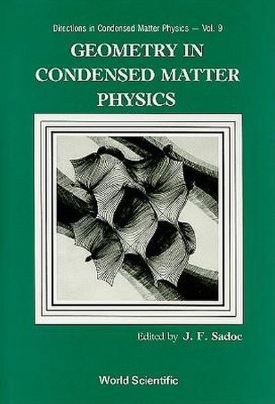 Geometry in Condensed Matter Physics