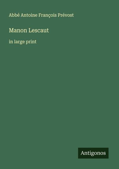 Manon Lescaut