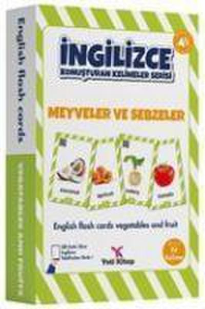 Meyveler ve Sebzeler - Ingilizce Konusturan Kelimeler Serisi
