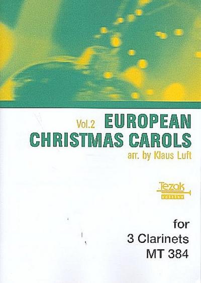 Europäische Weihnachtslieder Band 2für 3 Klarinetten