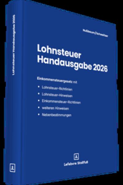 Lohnsteuer Handausgabe 2026