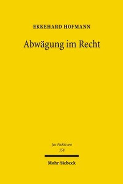 Abwägung im Recht