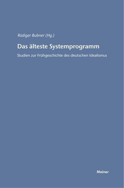 Das älteste Systemprogramm