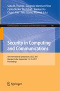 Security in Computing and Communications