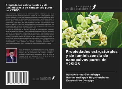 Propiedades estructurales y de luminiscencia de nanopolvos puros de Y2SiO5