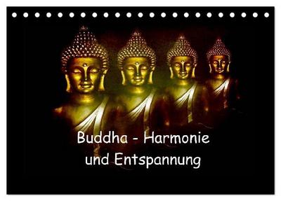 Buddha - Harmonie und Entspannung (Tischkalender 2027 DIN A5 quer), CALVENDO Monatskalender