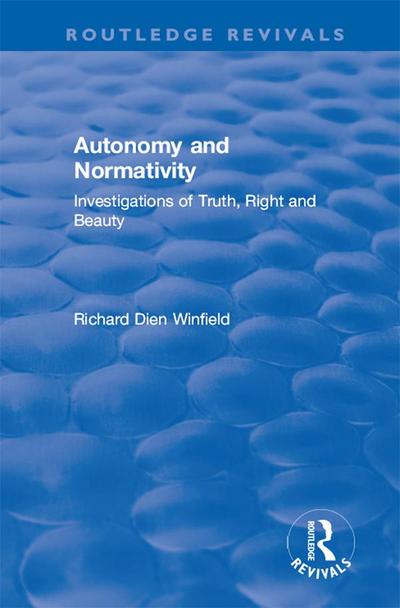 Autonomy and Normativity