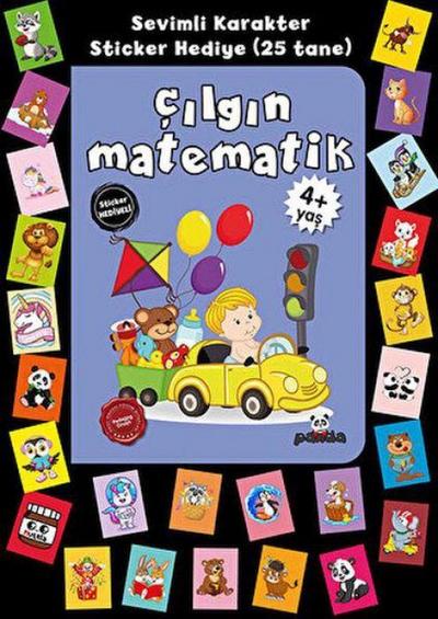 Stickerli 4 Yas Cilgin Matematik