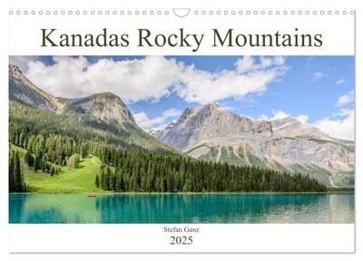 Kanadas Rocky Mountains (Wandkalender 2025 DIN A3 quer), CALVENDO Monatskalender