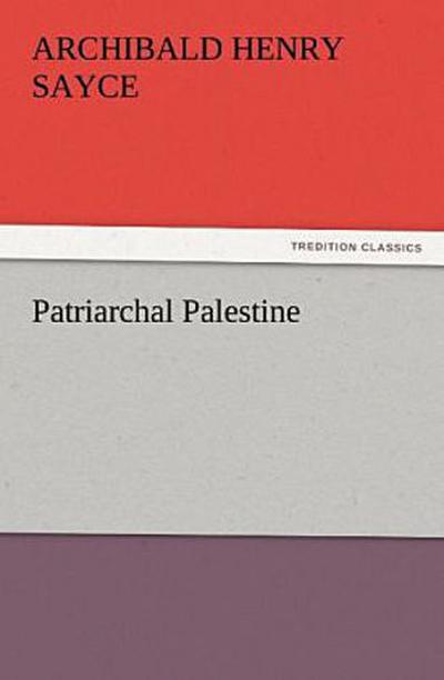 Patriarchal Palestine