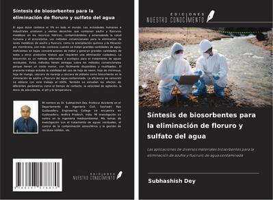 Síntesis de biosorbentes para la eliminación de floruro y sulfato del agua