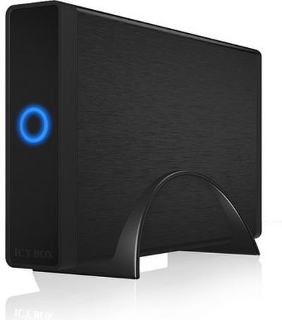 RAIDSONIC ICY BOX Externes Gehäuse für 3,5  SATA HDDs mit USB 3.0 Anschluss und UASP Unterstützung