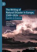 The Writing of Natural Disaster in Europe, 1500-18