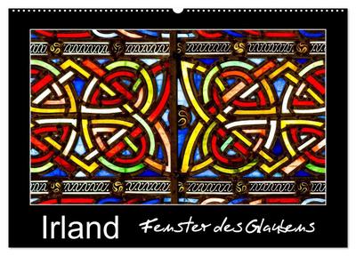 IRLAND - Fenster des Glaubens (Wandkalender 2026 DIN A2 quer), CALVENDO Monatskalender