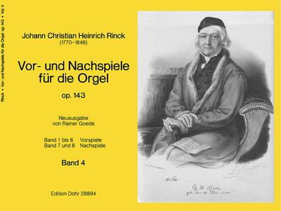 Vor- und Nachspiele op.143 Band 4für Orgel