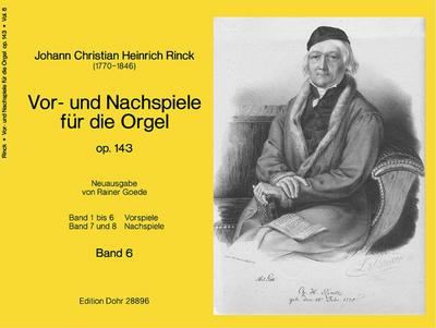 Vor- und Nachspiele op.143 Band 6für Orgel