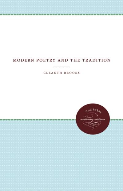 Modern Poetry and the Tradition