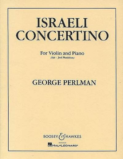 Israeli Concertinofür Violine und Klavier
