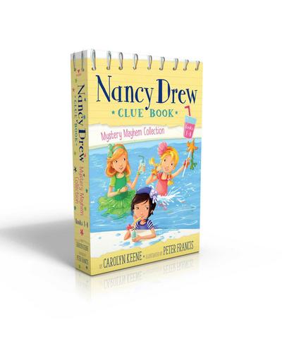 Nancy Drew Clue Book Mystery Mayhem Collection Books 1-4 (Boxed Set)