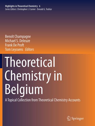 Theoretical Chemistry in Belgium