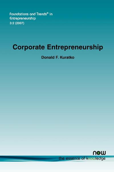 Corporate Entrepreneurship