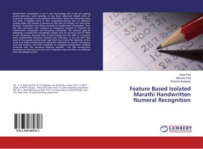 Feature Based Isolated Marathi Handwritten Numeral Recognition