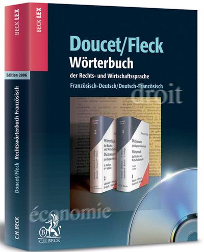 Wörterbuch der Rechts- und Wirtschaftssprache, Französisch-Deutsch / Deutsch-Französisch, CD-ROM