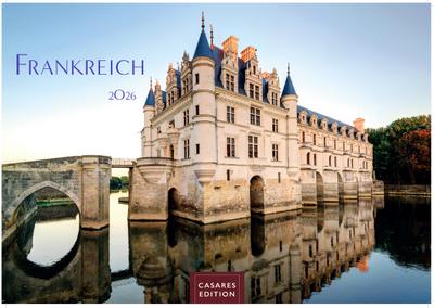 Frankreich Kalender 2026 24x35cm - 12 beeindruckende Highlights von der Schönheit Frankreichs