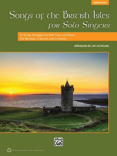 Songs of the British Isles for Solo Singers  |  Gesang  |  Buch & CD